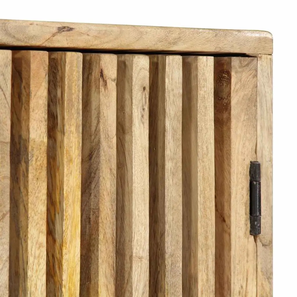 Solid Mango Wood TV Cabinet, 90x30x40 cm