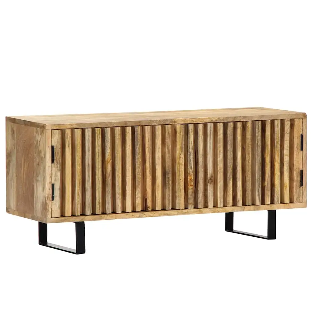 Solid Mango Wood TV Cabinet, 90x30x40 cm