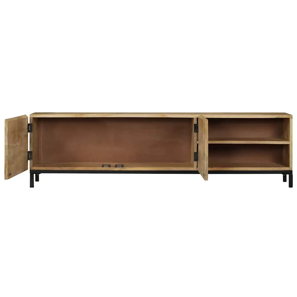 TV Cabinet 145x30x41 cm Solid Wood Brown