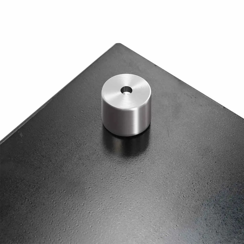 Kitchen Backsplash Black 90x60 cm Heat Resistant Tempered Glass Splash Guard