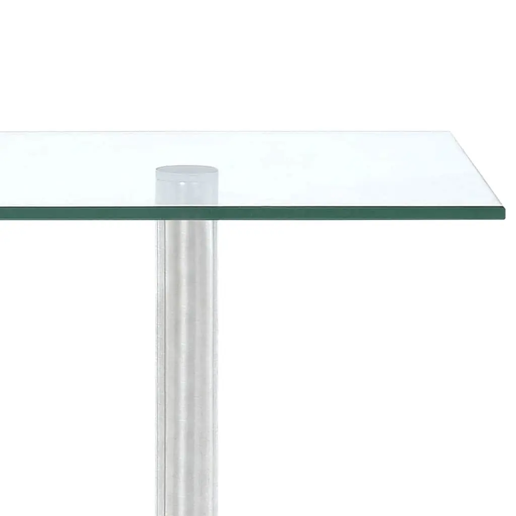 3-Tier Corner Kitchen Shelf Transparent Reinforced Tempered Glass Storage Organiser