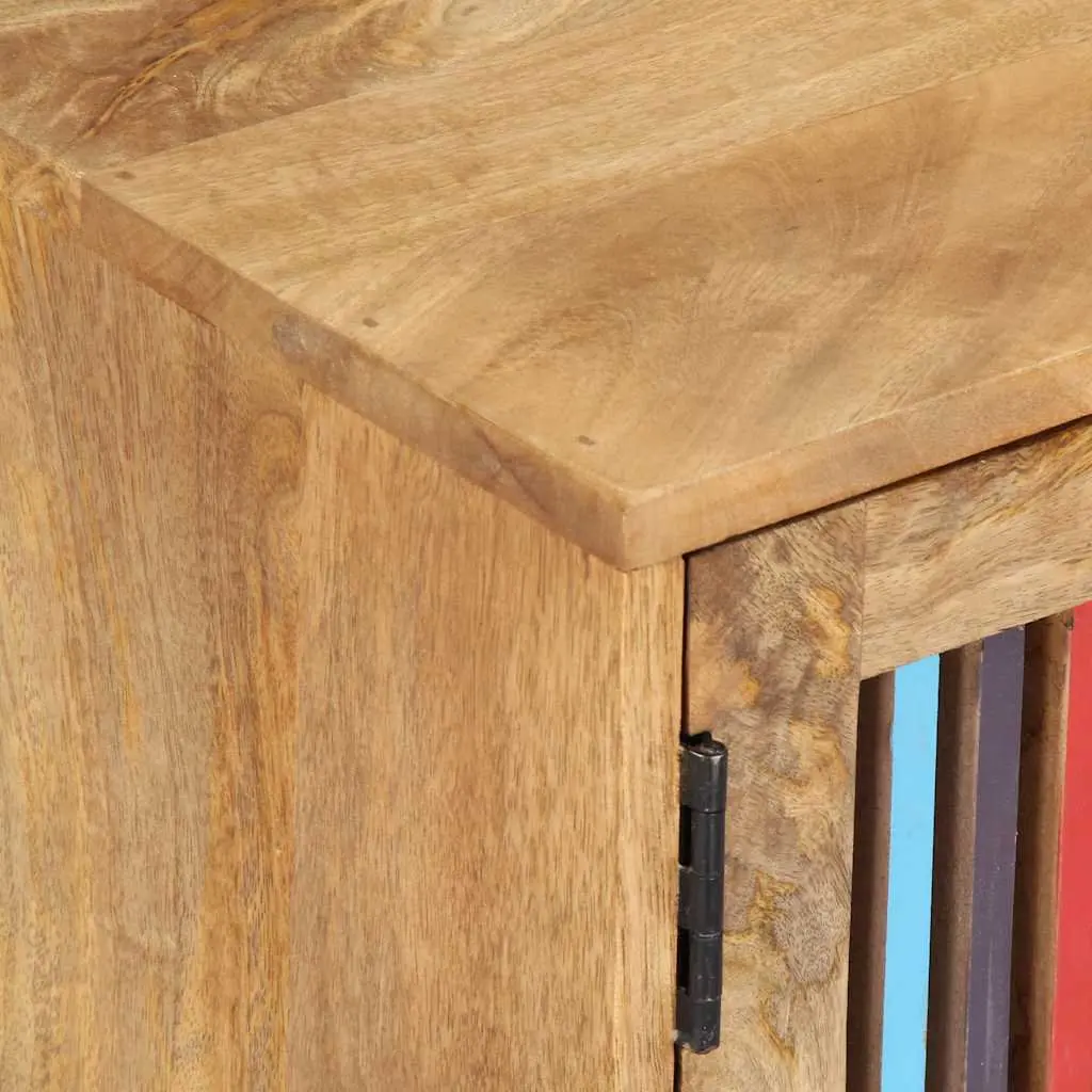 Solid Mango Wood TV Cabinet 120x30x40cm