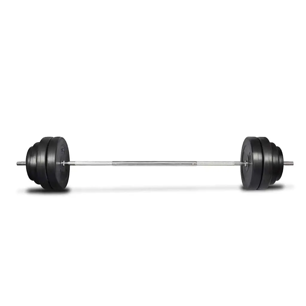 Folding Weight Bench White Adjustable Padded Backrest Home Gym Equipment
