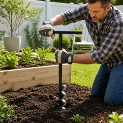 100mm Ground Drill Auger: Compact and Effective Tool