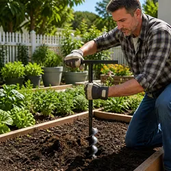 150mm Ground Drill Auger: Efficient and Easy to Use