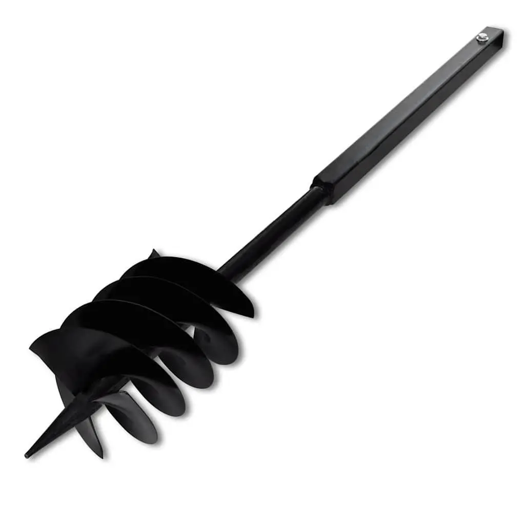 Ground Drill Auger 180mm Handle 9m Extension Tubes Soil Aeration Gardening