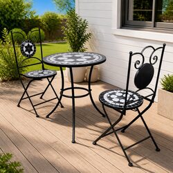 Elegant 3 Piece Bistro Set for Your Outdoor Space