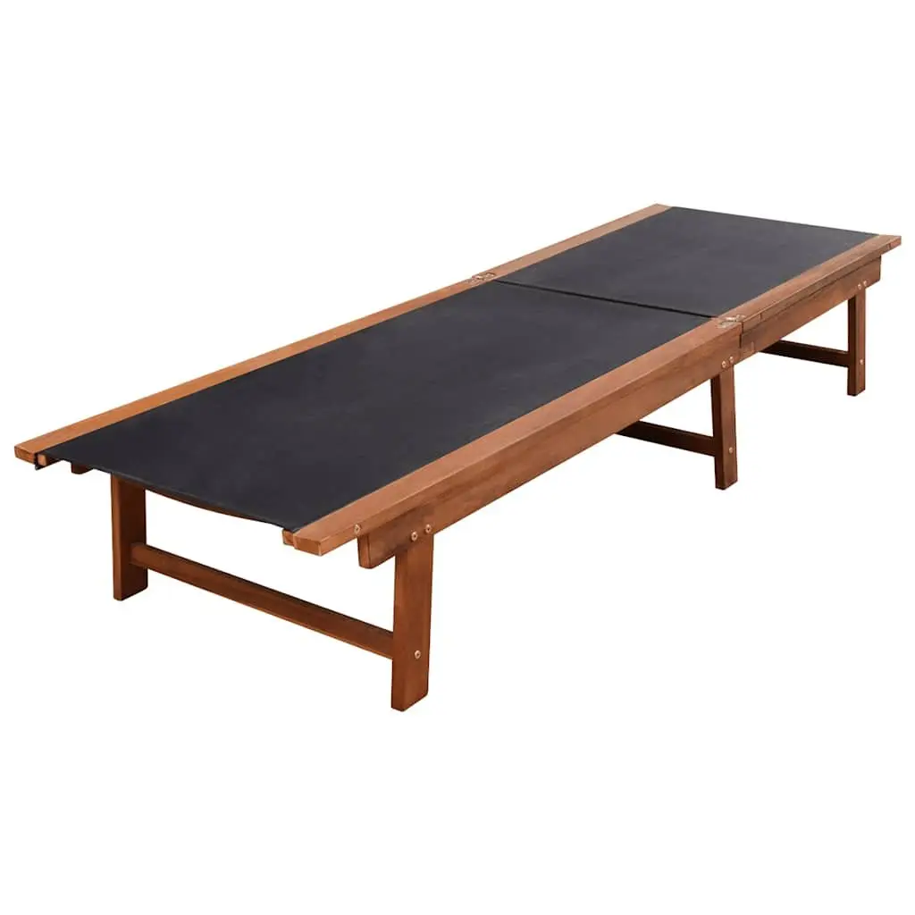 Acacia Sun Lounger Set with Table