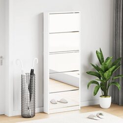 Compact 5-Layer Shoe Cabinet with Space-Saving Design