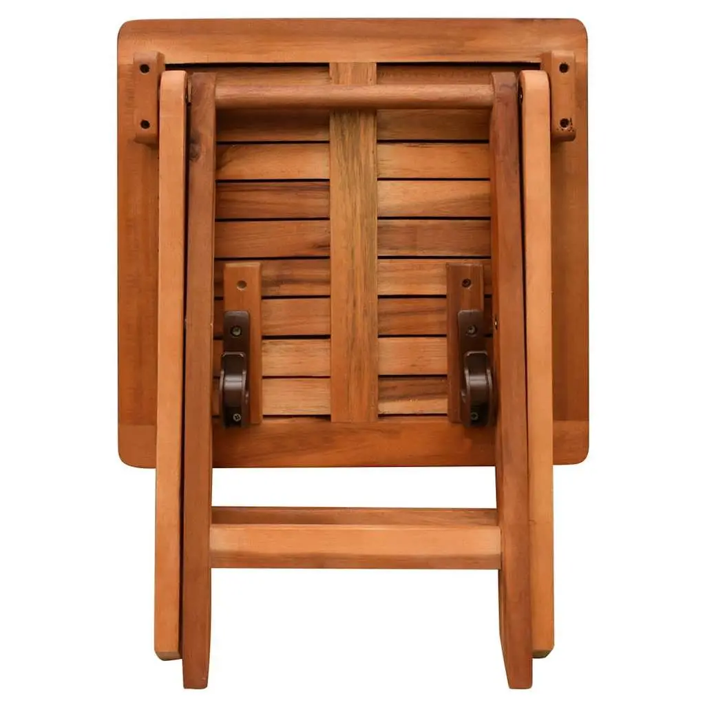 Acacia Wood Sun Lounger Set for Outdoor Use