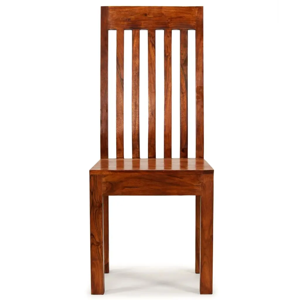 Dining Chairs 4 pcs Modern Solid Wood Kitchen Seating Handmade Contemporary