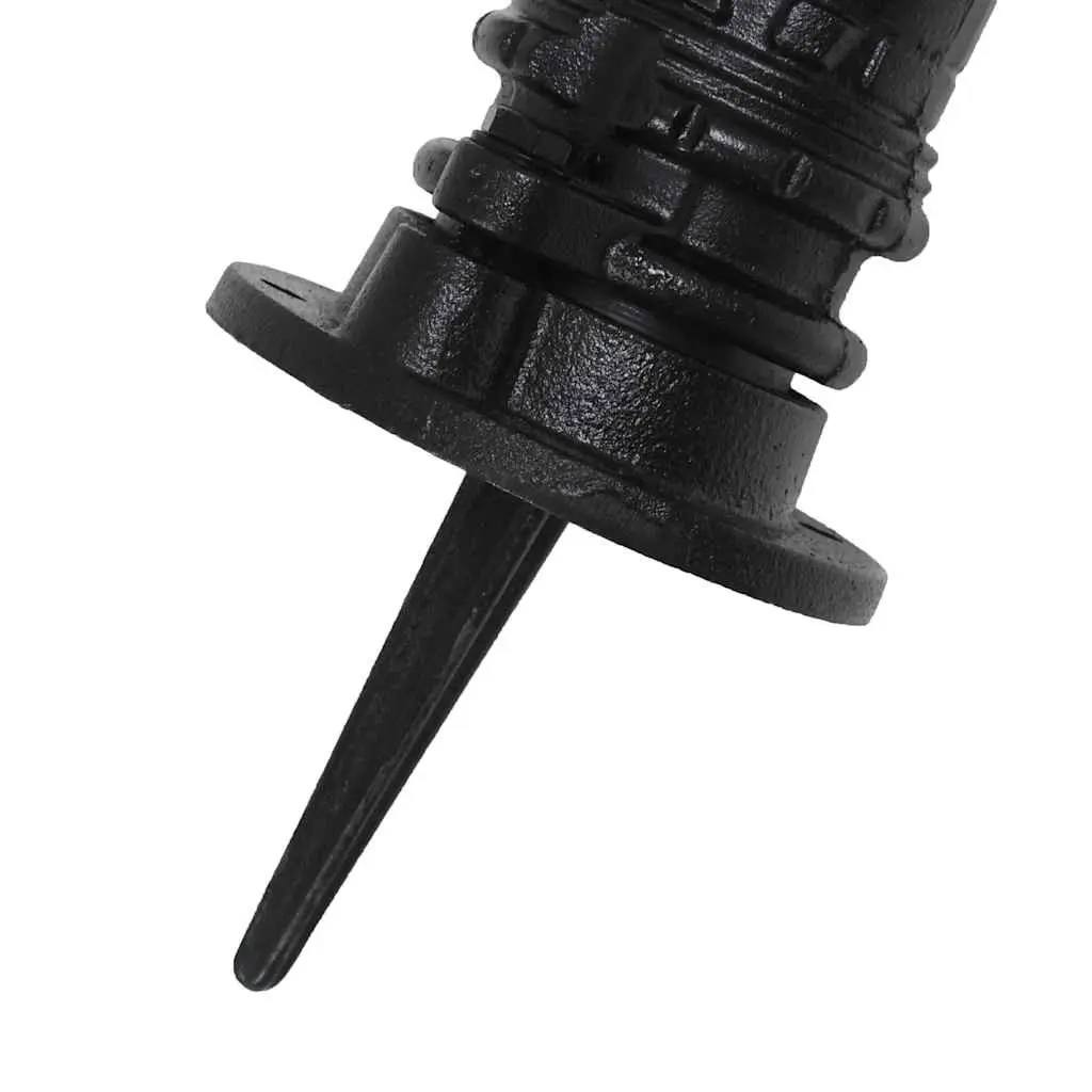 Hand Operated Garden Water Pump Black Cast Iron Stand 38 mm Female Fitting