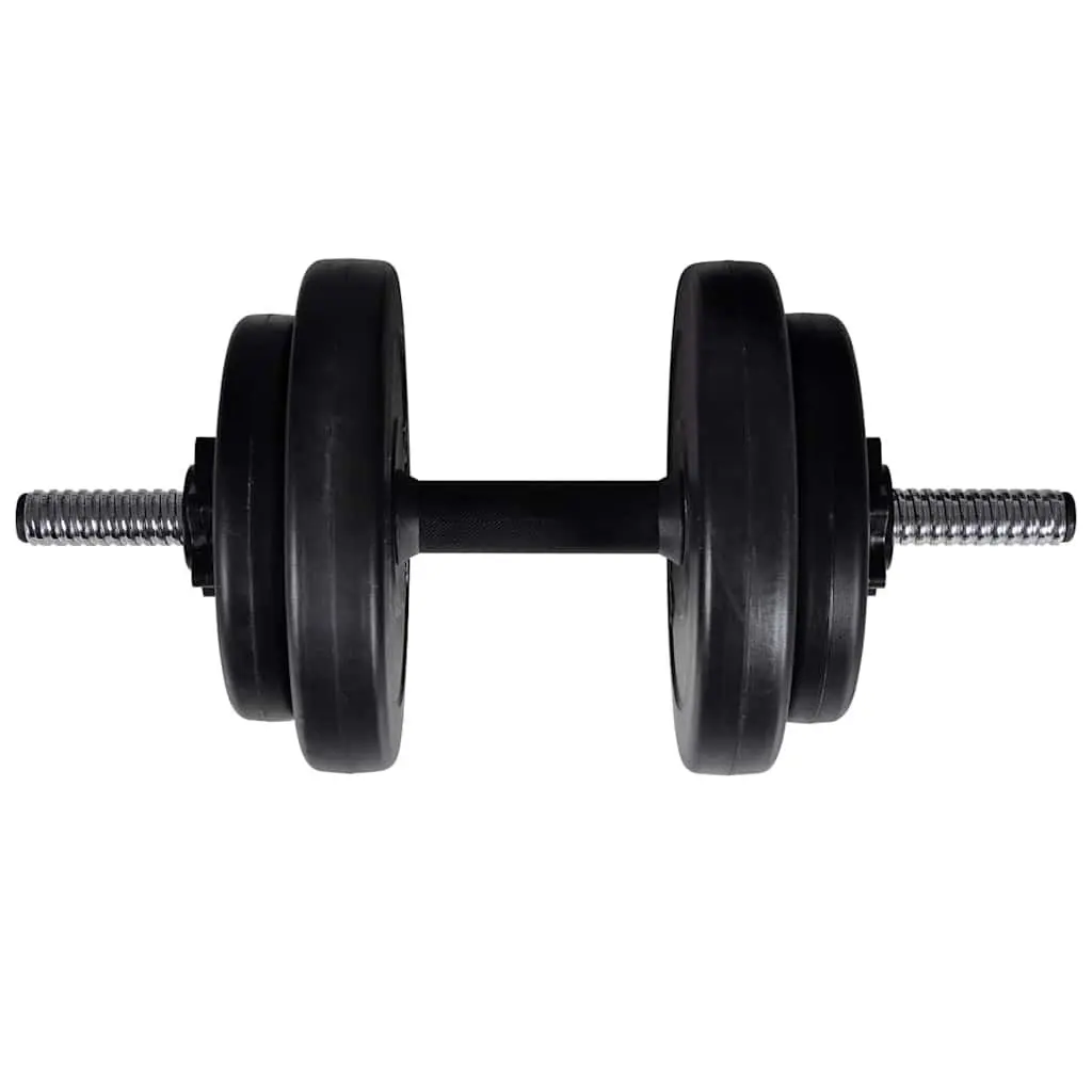 Adjustable Workout Bench Brown Multifunctional Home Gym Barbell Dumbbell Weight Set