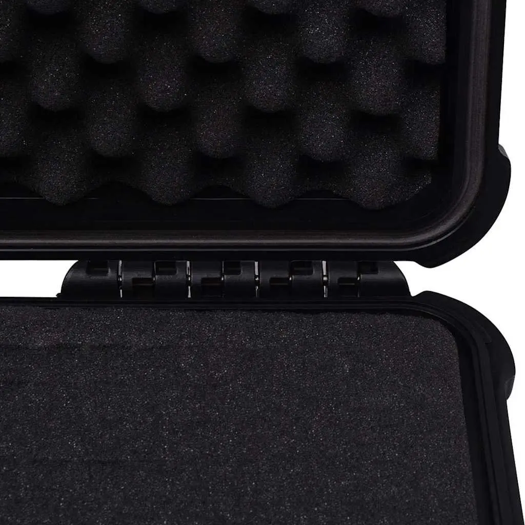 Protective Equipment Case Black Camera Bag Hard Case Travel Storage Organizer