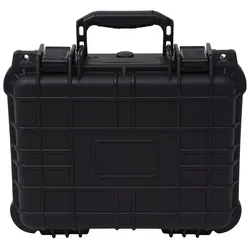 Concise Black Camera Equipment Case with Premium Features
