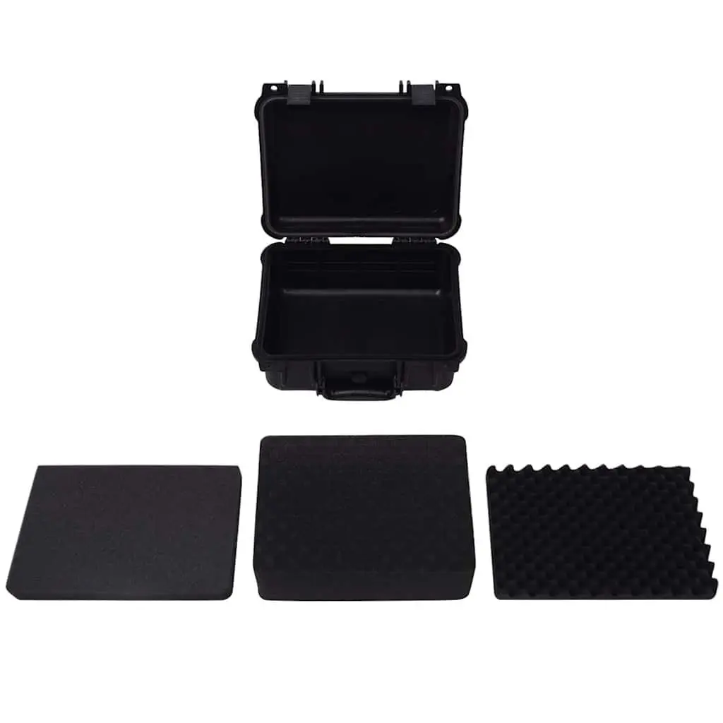 Protective Equipment Case Black 35x29.5x15cm Camera Lens Accessories Hard Travel