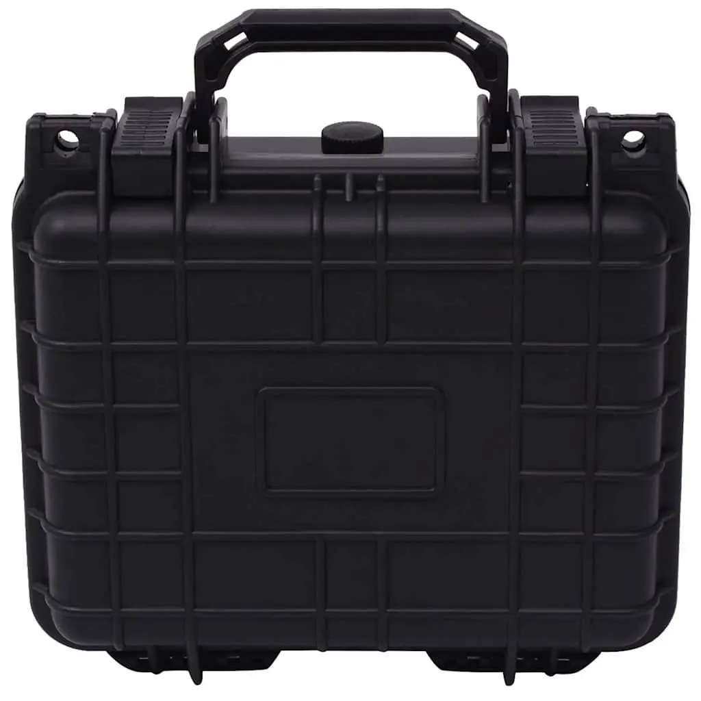 Protective Equipment Case Black Camera Bag Travel Storage Hard Shell Durable