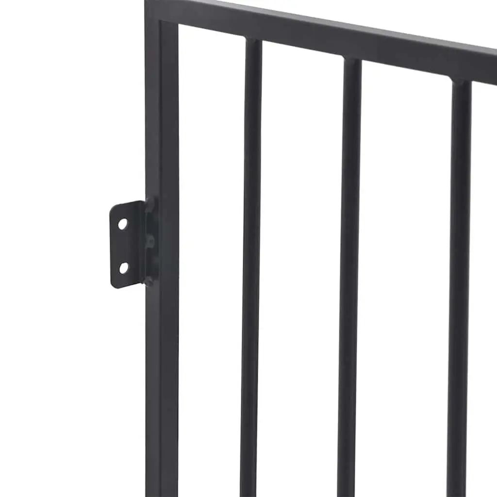 Black Steel Fireplace Safety Fence for Pets