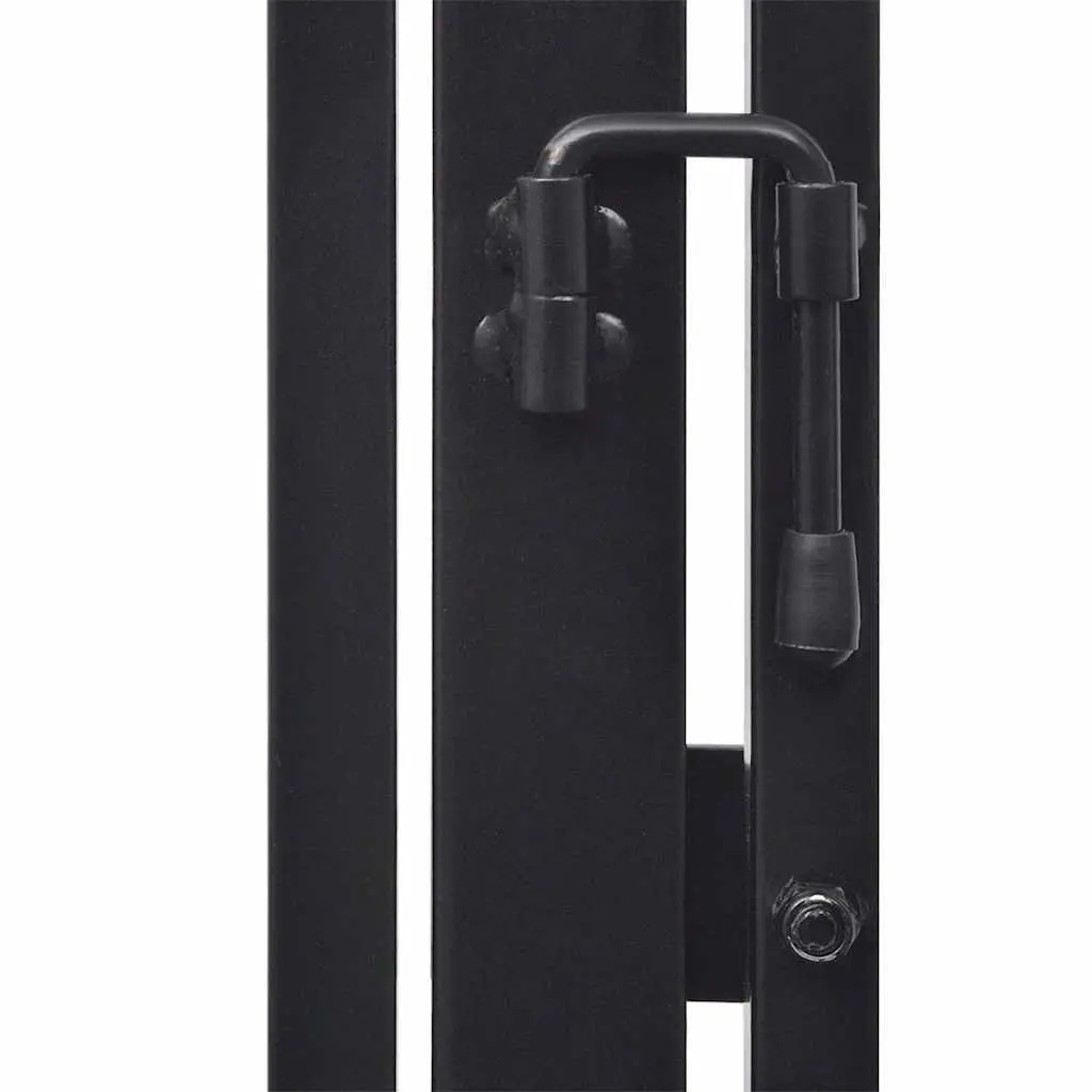 Black Steel Fireplace Safety Fence for Pets