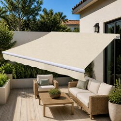 300cm Manual Folding Awning for Outdoor Shade
