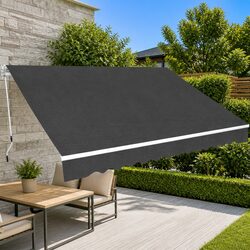 450cm Manual Folding Awning: A Simple Shade Solution