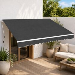 Compact and Sturdy Manual Folding Awning 400cm
