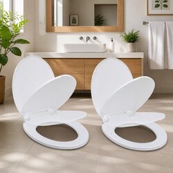 Soft Close Toilet Seats, 2 Pack – Quality You Can Trust