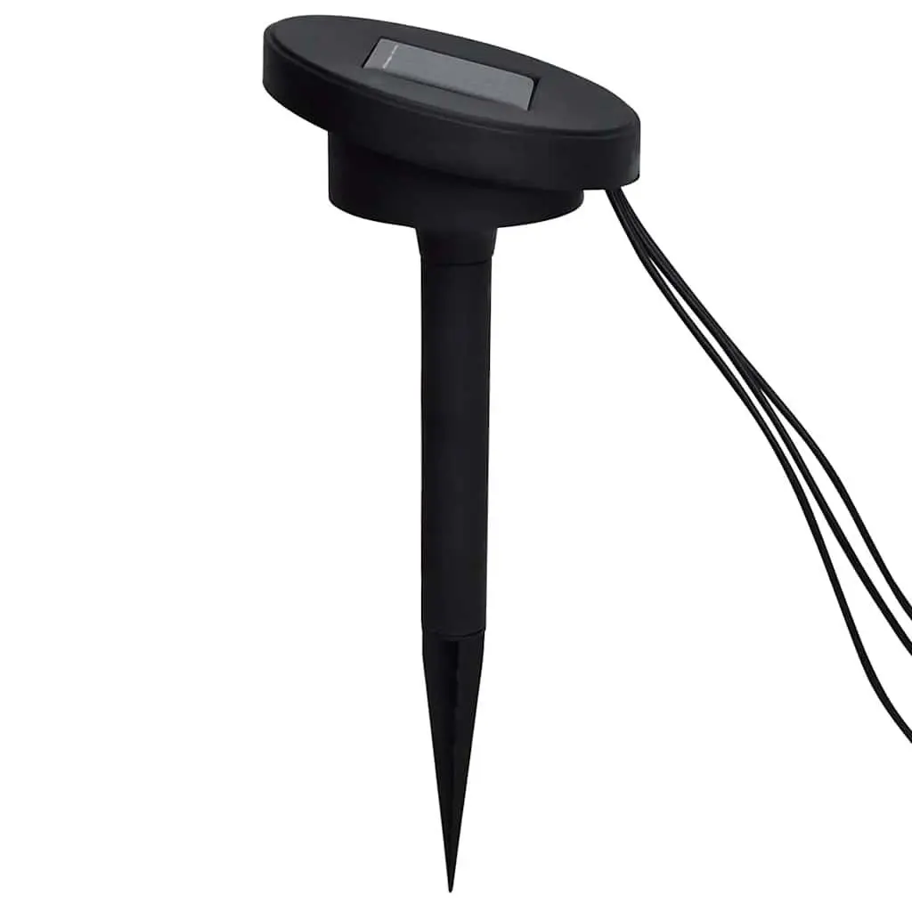 Floating Solar Ball Lights Black 6 Piece LED Pool Pond Garden Outdoor Lighting