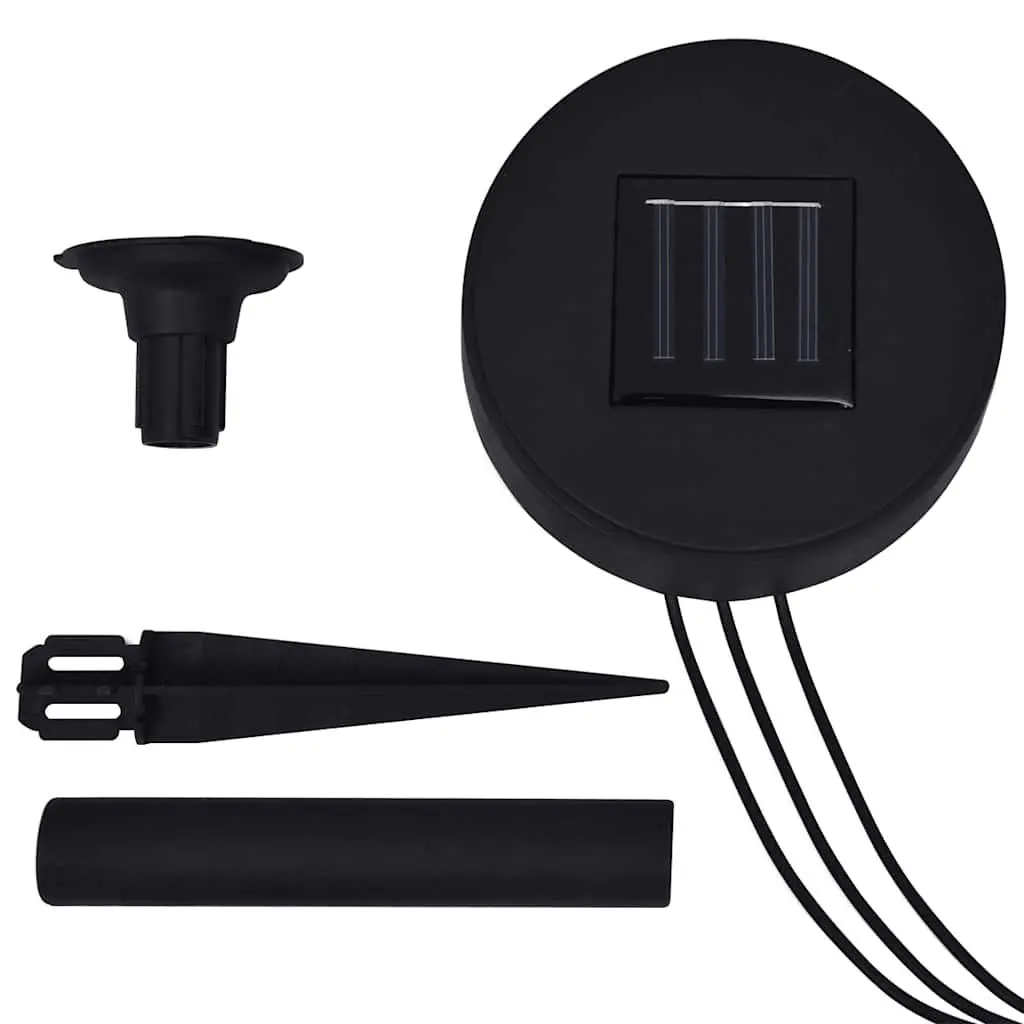 Floating Solar Ball Lights Black 6 Piece LED Pool Pond Garden Outdoor Lighting