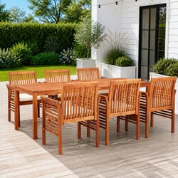 7 Piece Outdoor Dining Set: Comfort and Style Combined