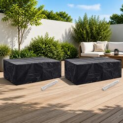 Compact and Effective Garden Furniture Covers - 2-Piece Set
