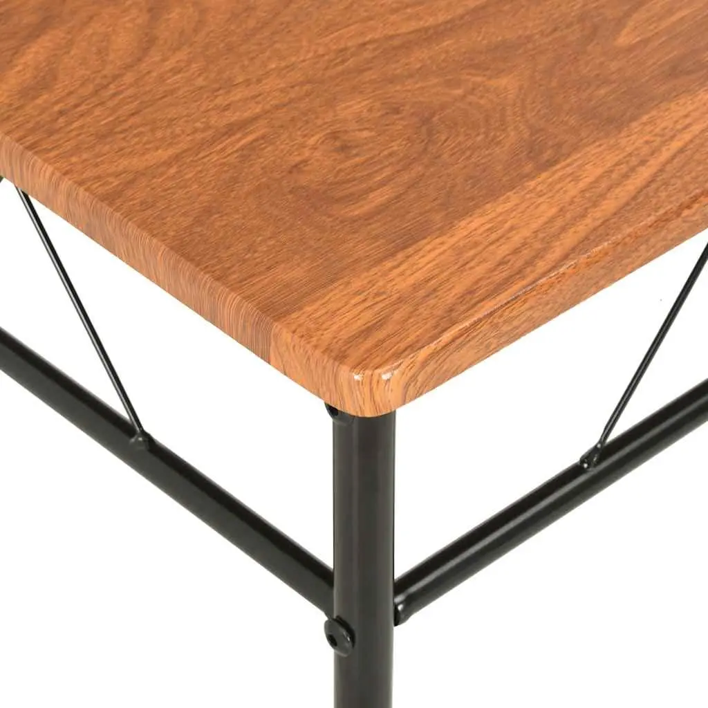 Set of 6 Brown Dining Chairs