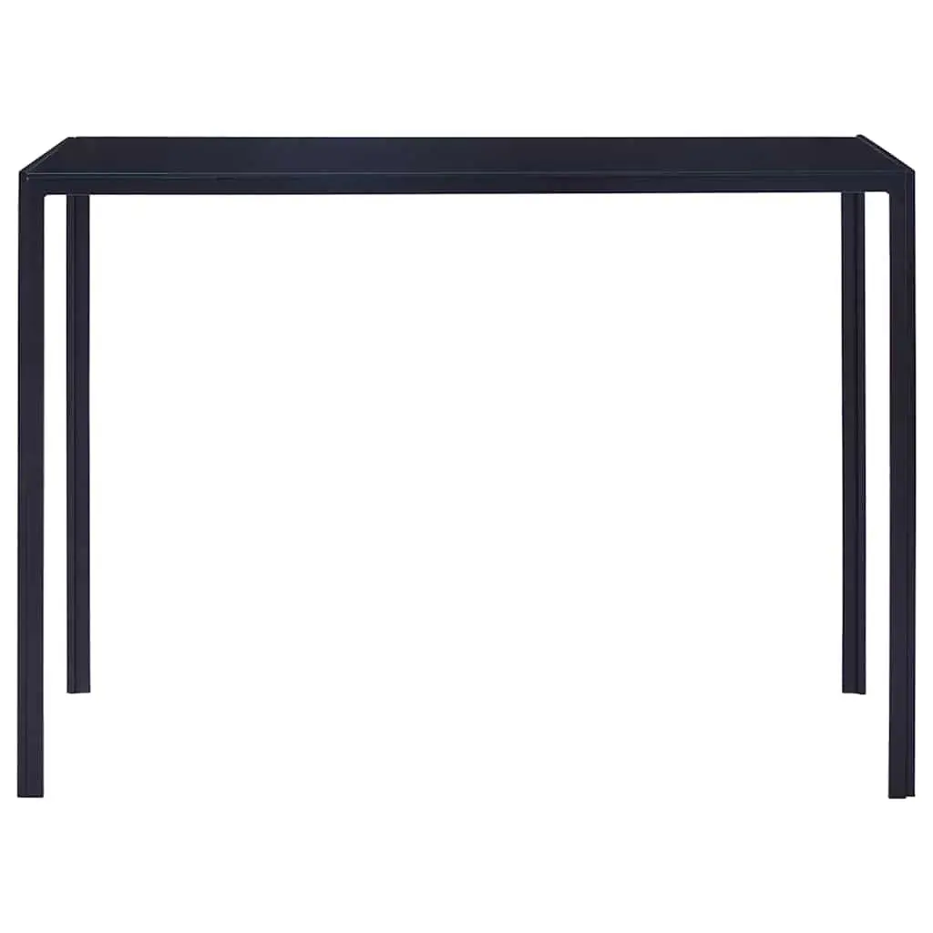 Dining Set Blue 5 Piece Modern Table Chairs Glass Top