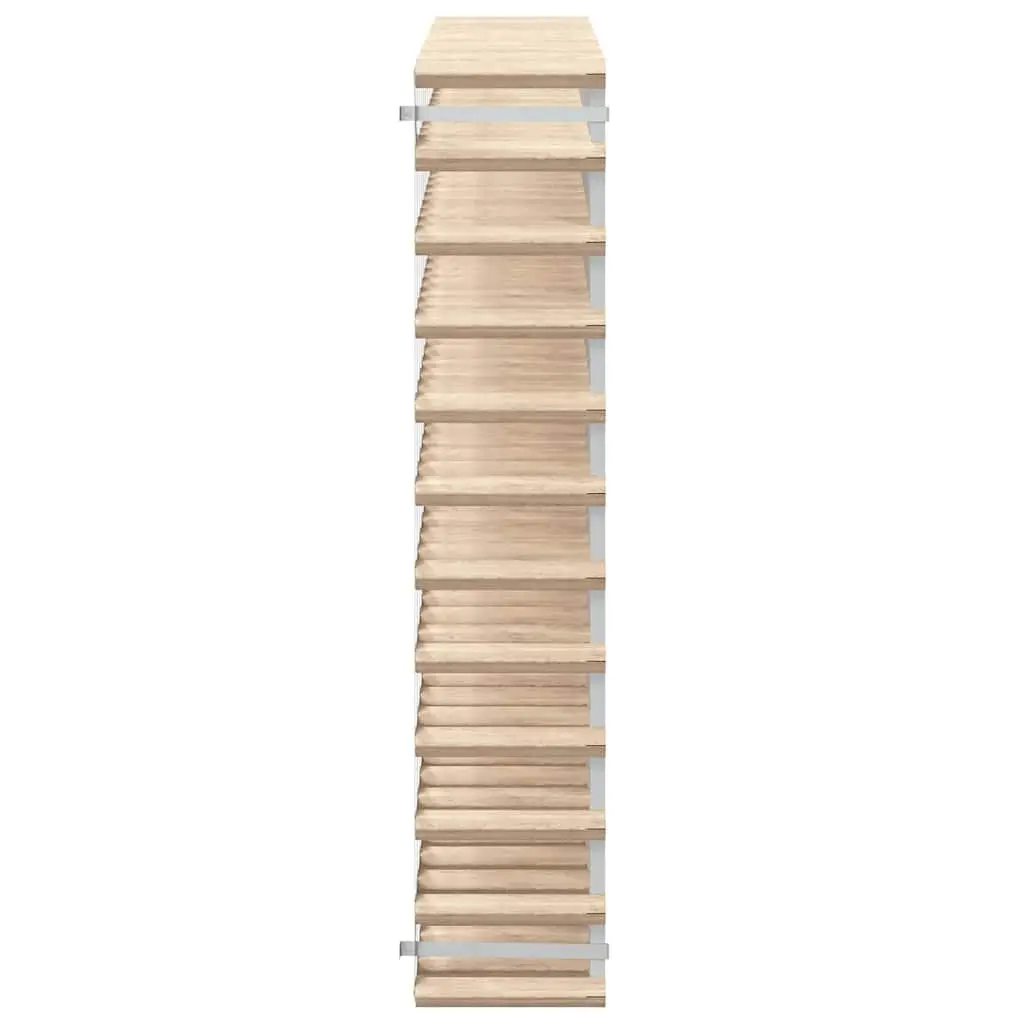 Wine Rack 120 Bottle Holder Wooden Storage Display Cabinet Beige