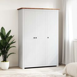 Compact 3-Door Wardrobe for Efficient Use