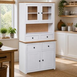 Concise Storage Cabinet Highboard - 93x40.5x180cm