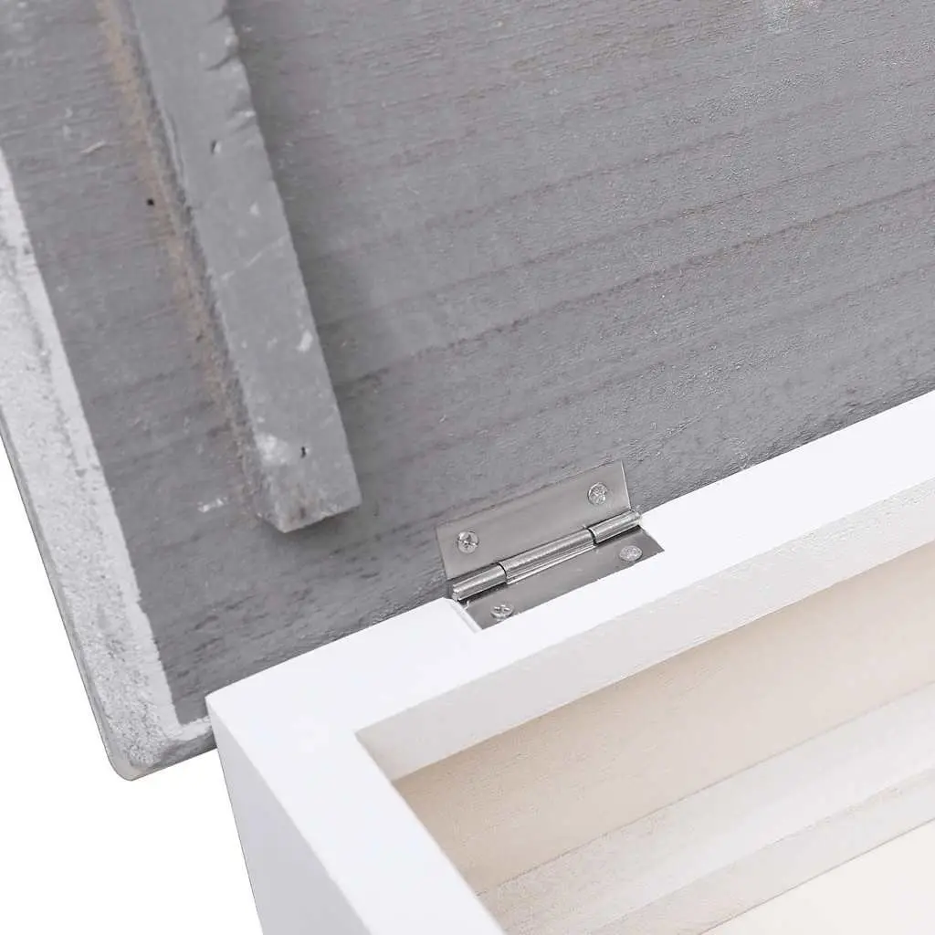 Shoe Cabinet Grey Wooden 50x28x98cm Organiser