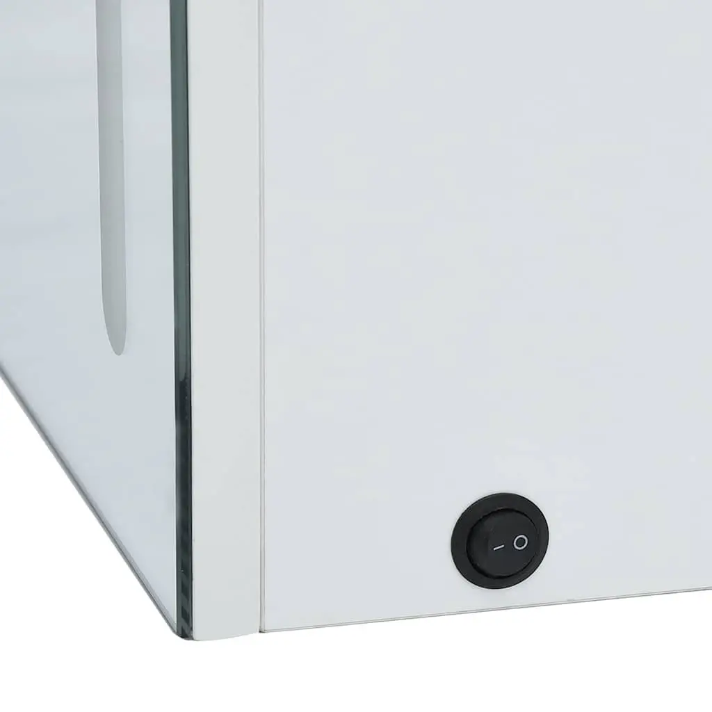 LED Bathroom Vanity Mirror Cabinet Wall Mounted Storage White 80x12.2x68cm