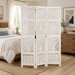 3-Panel Room Divider for Privacy and Style