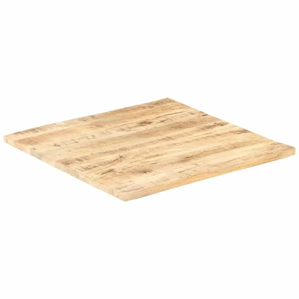 Solid Wood Table Top Brown 60x60cm Durable Mango Wood Furniture Replacement