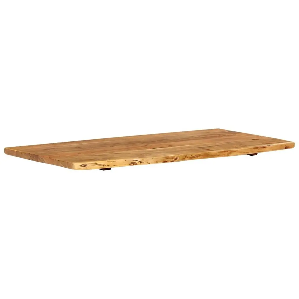 Bathroom Vanity Top Solid Acacia Wood Countertop Rustic Live Edge Floating Sink