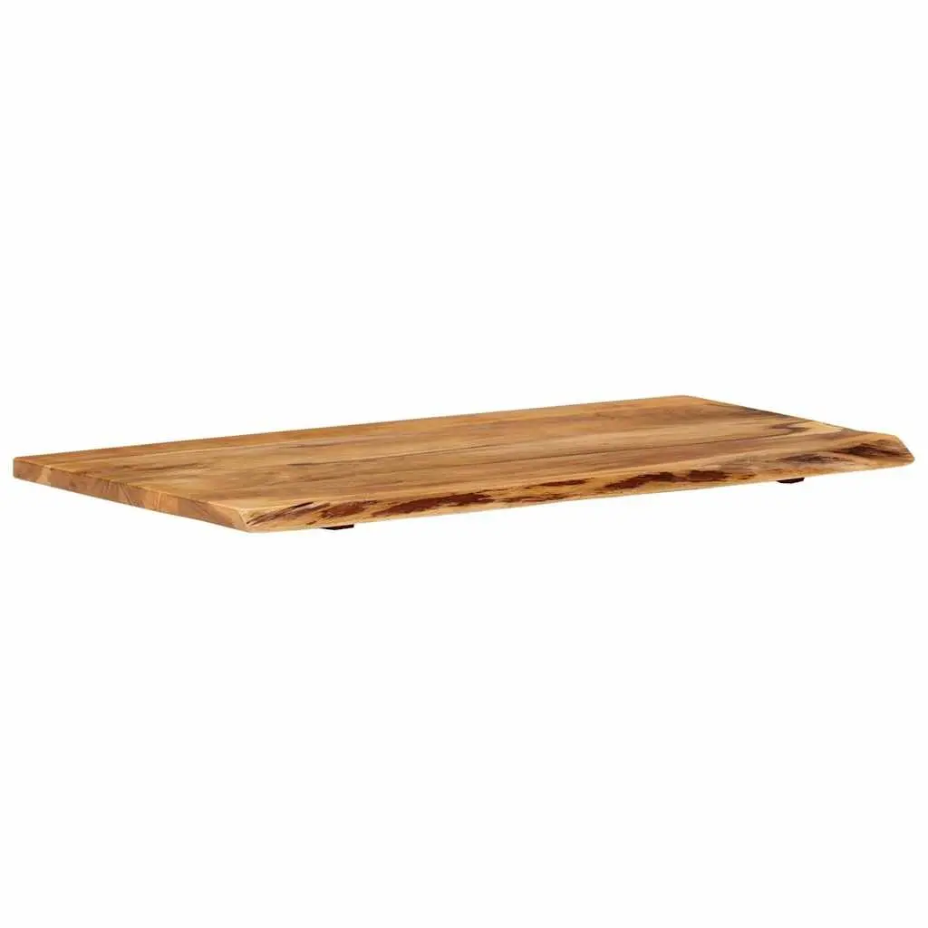 Bathroom Vanity Top Solid Acacia Wood Countertop Rustic Live Edge Floating Sink