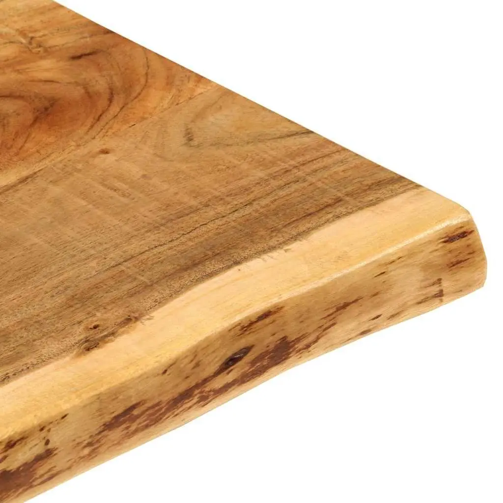 Bathroom Vanity Top Solid Acacia Wood Countertop 114x52x4 cm Rustic Worktop