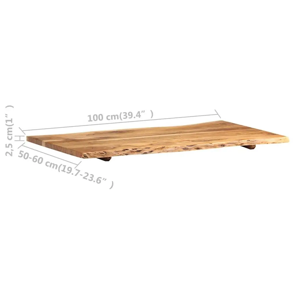 Live Edge Acacia Wood Tabletop