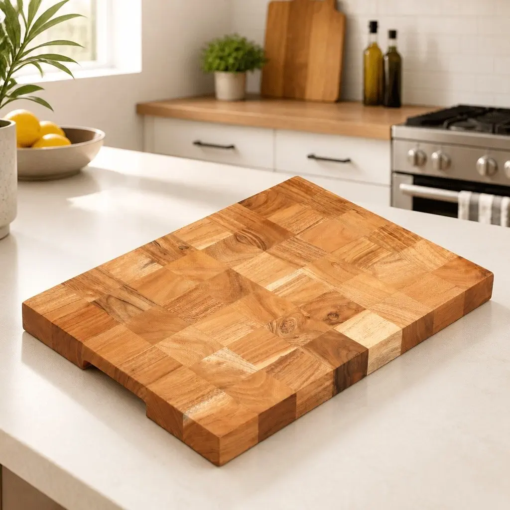 Chopping Board 40x30x3.8 cm with Finger Groove