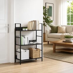3-Layer Book Shelf with Steel Frame