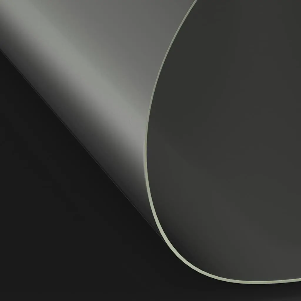 Round Table Protector Transparent 100cm Waterproof Oil-Resistant PVC Film