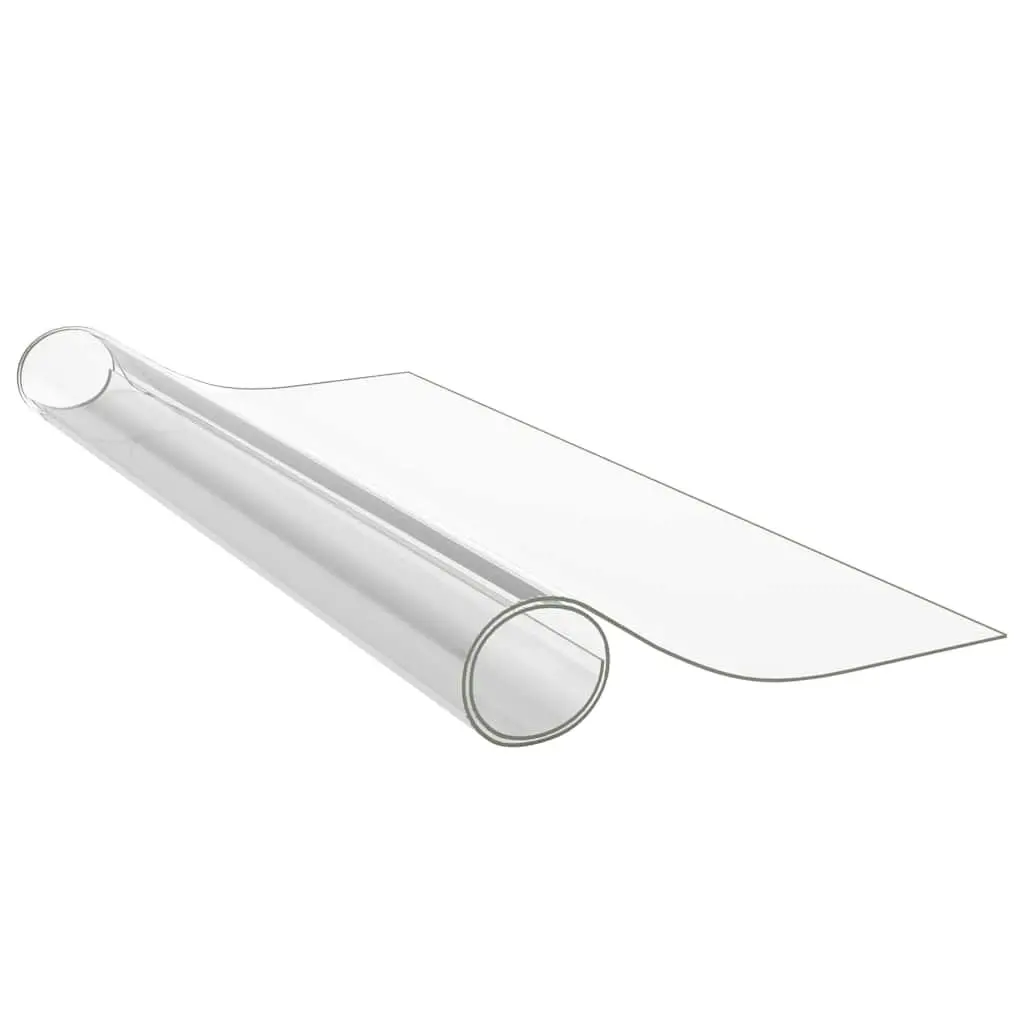 Transparent PVC Table Protector Mat Rectangular 200 x 100 cm Waterproof Easy to Clean