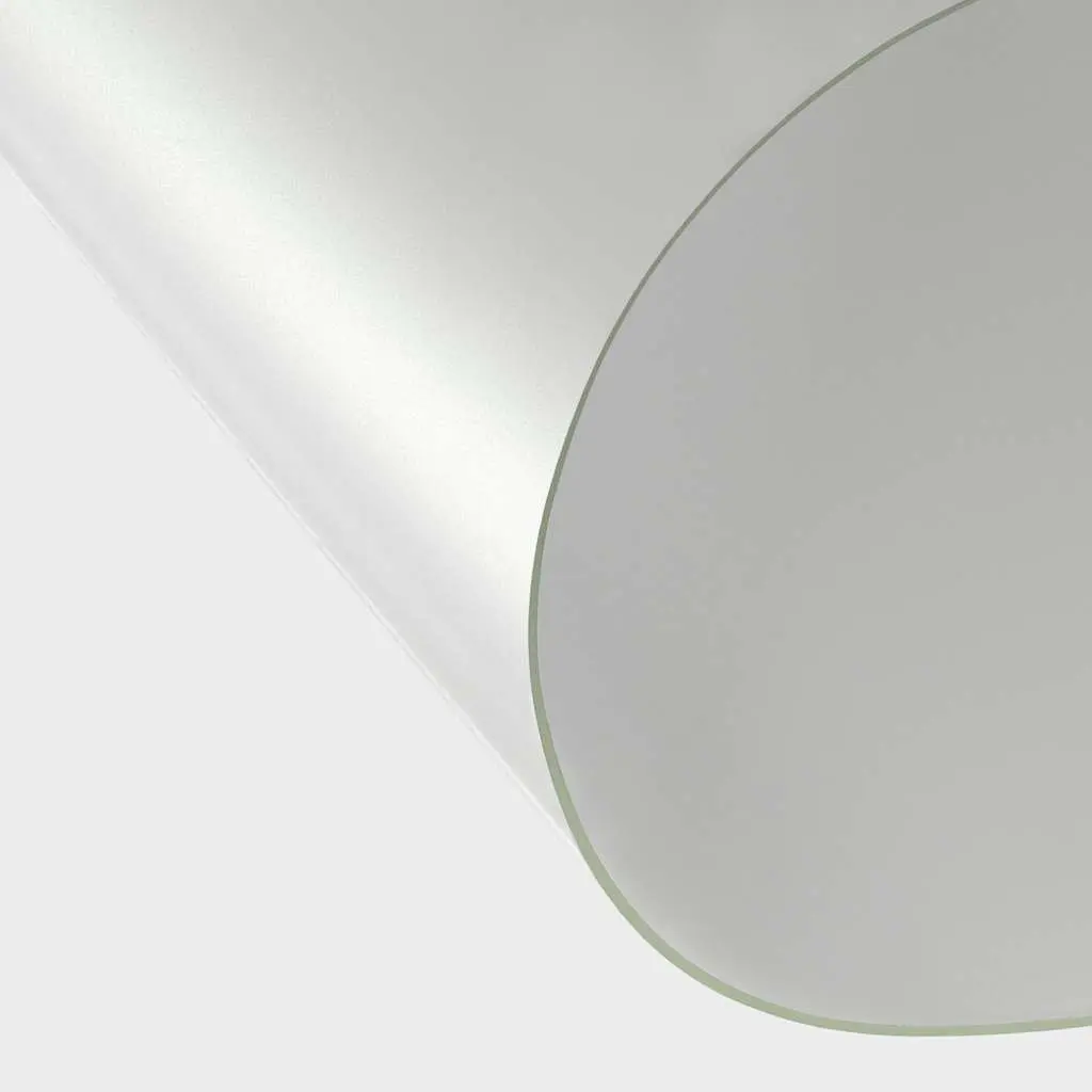Transparent PVC Table Protector Mat Rectangular 200 x 100 cm Waterproof Easy to Clean