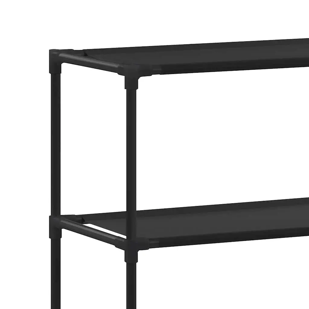 3-Tier Storage Rack Black Over Laundry Machine Organiser Shelving